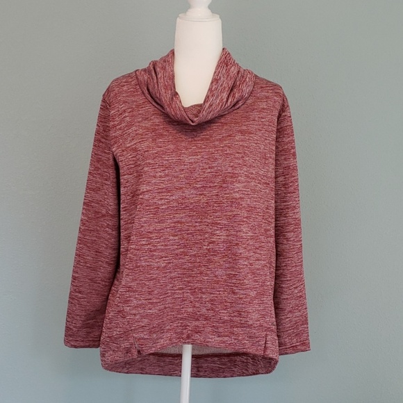 Eddie Bauer Tops - Eddie Bauer Performance Cowel Neck Top